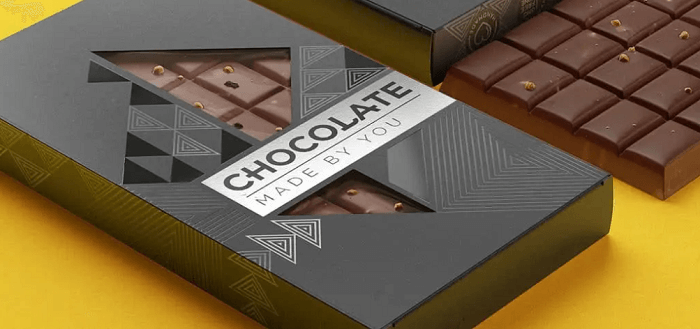 جعبه شکلات مقوایی